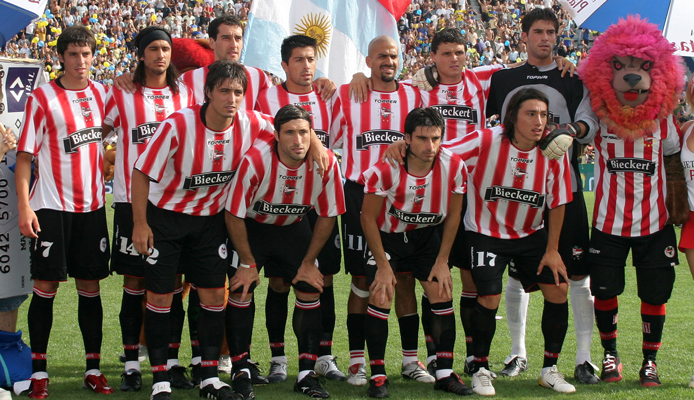 Jugadores de club estudiantes de la plata